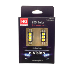 Żarówki LED C5W 3xSMD 5050 CanBus Białe 6000K