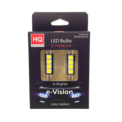 Żarówki LED C10W 4xSMD 5050 CanBus Białe 6000K