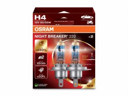 Żarówki H4  OSRAM Night Braker +220% 