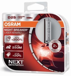 Żarniki D2S OSRAM Xenarc Night Breaker Laser +200%