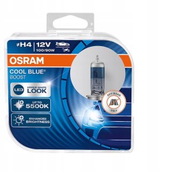 Żarówki H4 OSRAM Cool Blue BOOST