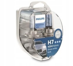 Żarówki H7 Philips WhiteVision Ultra